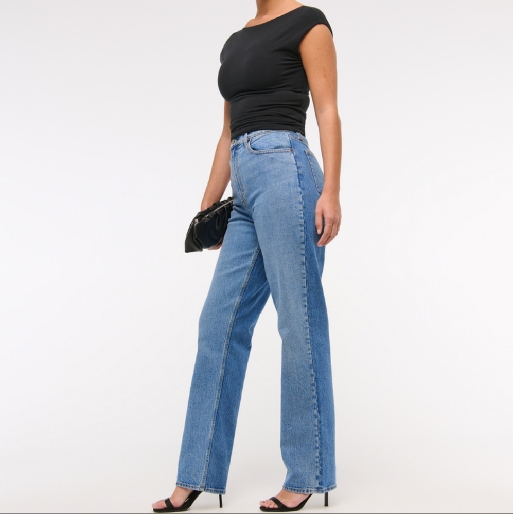 ** Bundle & SAVE ** Abercrombie & FitcH - Curve Love Medium Tonal Jeans